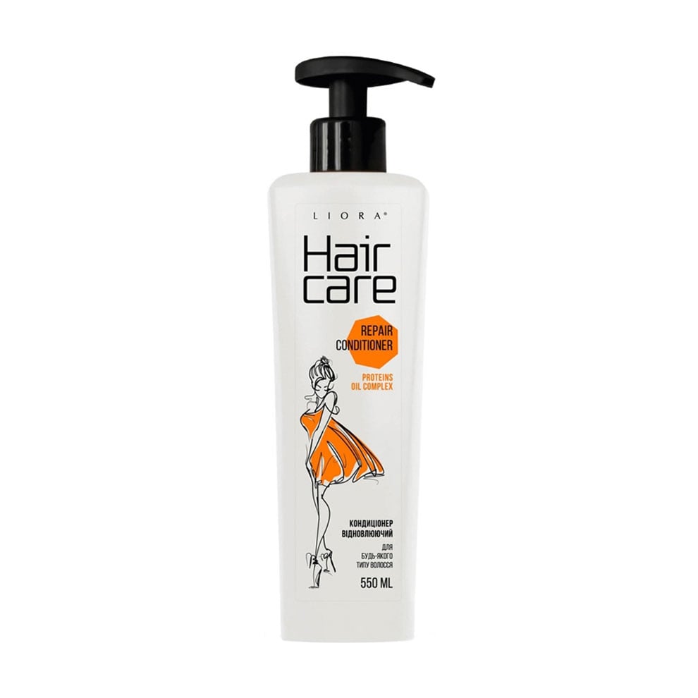 Уцінка! Відновлювальний кондиціонер Liora Hair Care Repair Conditioner для будь-якого типу волосся, 550 мл